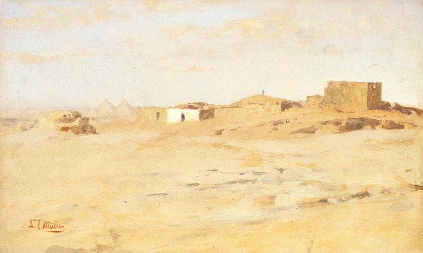 A Desert Village, Egypt