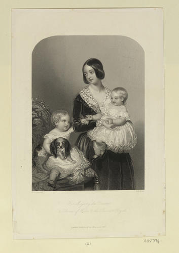Her Majesty the Queen Victoria, The Prince of Wales and the Princess Royal