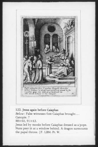 Jesus again before Caiaphas Jesus again before Caiaphas
