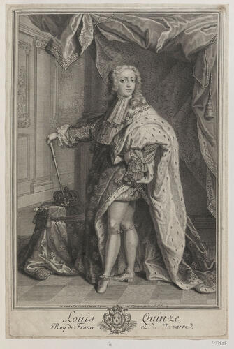 Louis Quinze Roy de France et de Navarre