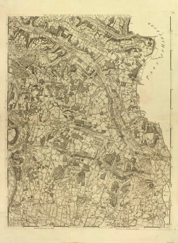 Rocque's Map of Berkshire Rocque's Map of Berkshire