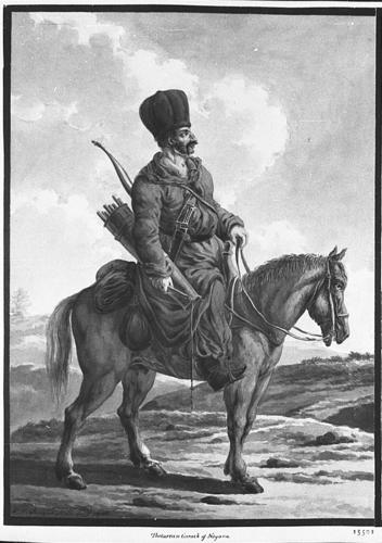 Russian Army. Tartar Cossack of Negaia Russian Army. Tartar Cossack of Negaia
