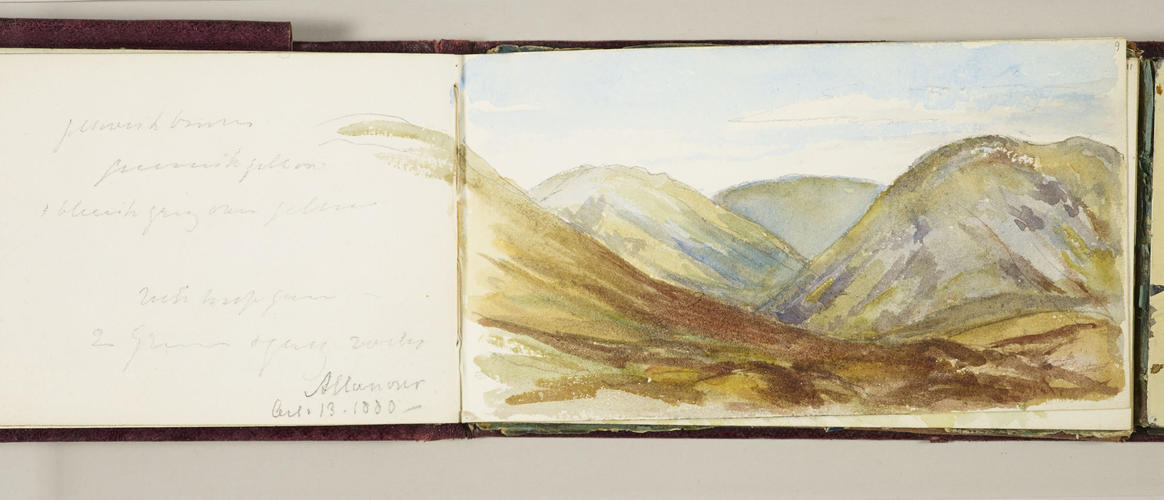 Master: Queen Victoria's sketch book 1880-1881
Item: Altanour