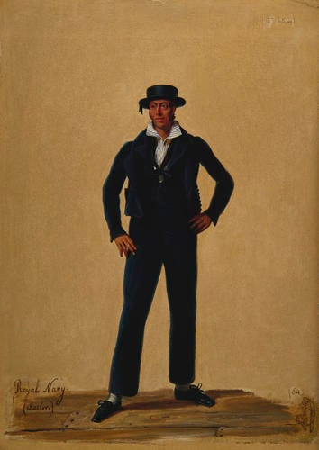 Seaman Charles Hiches (b. 1789), Royal Navy Seaman Charles Hiches (b. 1789), Royal Navy