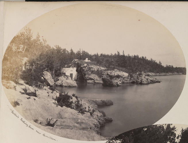 Bermuda 1880: Salter's Bathing House, near Hamilton