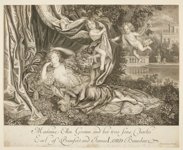 Nell Gwyn and her two sons