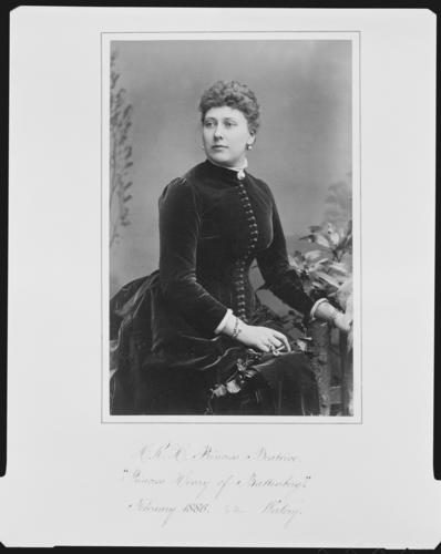 Beatrice, Princess Henry of Battenberg, 1886 [in Portraits of Royal Children Vol. 34 1885-1886]