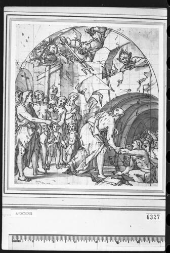 Christ opening the Gates of Hell
