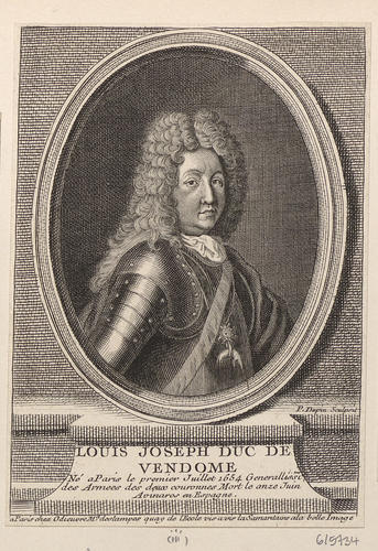 LOUIS JOSEPH DUC DE VENDOME