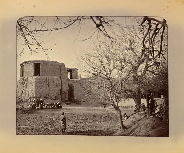 City wall of Jalalabad where General William Elphinstone was buried in 1842