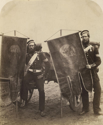 Company Sergeant William Christie and Sergeant Samuel McGifford