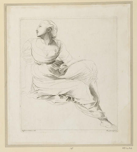 Study for a figure of a muse