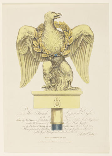 The French Imperial Eagle of the 8th regiment taken at Barrosa