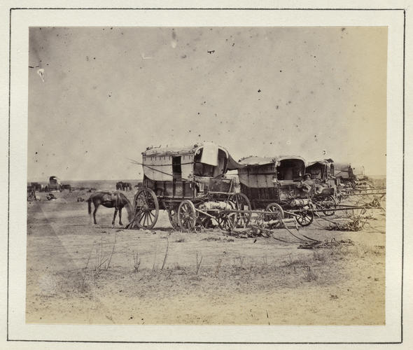 Row of wagons