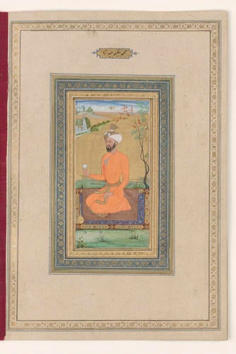 Master: Album of Mughal Portraits
Item: Portrait of Muhammad Hakim Mirza