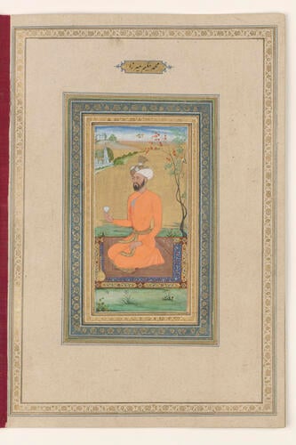 Master: Album of Mughal Portraits
Item: Portrait of Muhammad Hakim Mirza Master: Album of Mughal Portraits
Item: Portrait of Muhammad Hakim Mirza