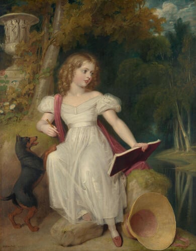 Queen Victoria (1819-1901) when a Girl