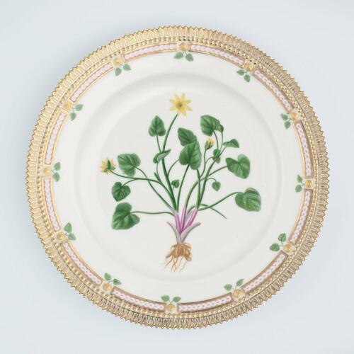 Master: Set of dinner plates
Item: Ficaria ranuculoides