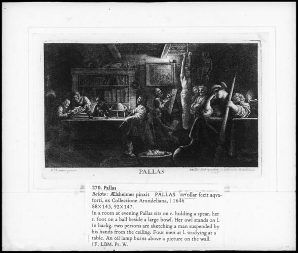 Pallas, after Elsheimer Pallas, after Elsheimer
