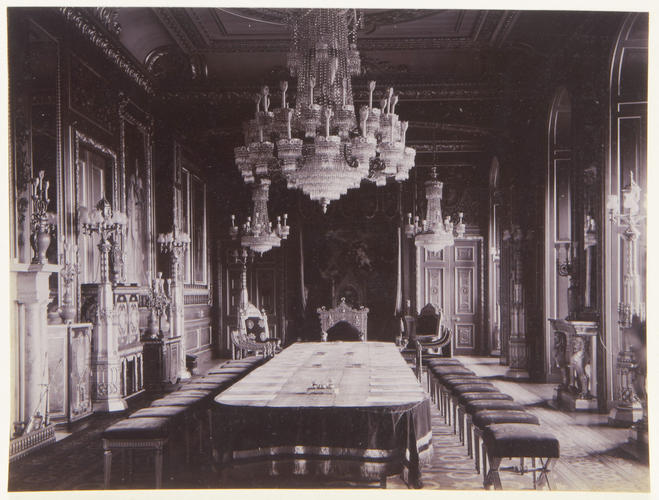 Throne Room, November 1909 Throne Room, November 1909