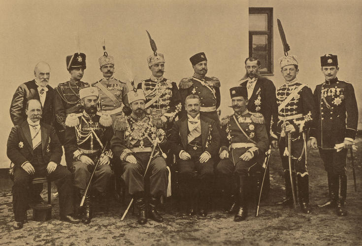 Representatives of Bulgaria at the coronation of Nicholas II, Emperor of Russia Representatives of Bulgaria at the coronation of Nicholas II, Emperor of Russia
