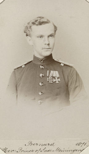 Bernhard III, Duke of Saxe-Meiningen (1851-1928) Bernhard III, Duke of Saxe-Meiningen (1851-1928)