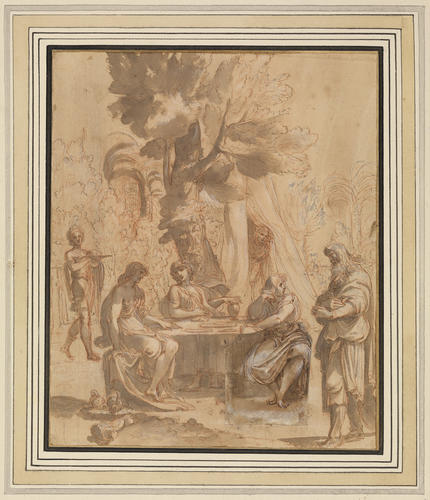 Abraham Entertaining the Angels