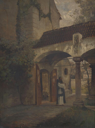 View of a Cistercian Monastery
