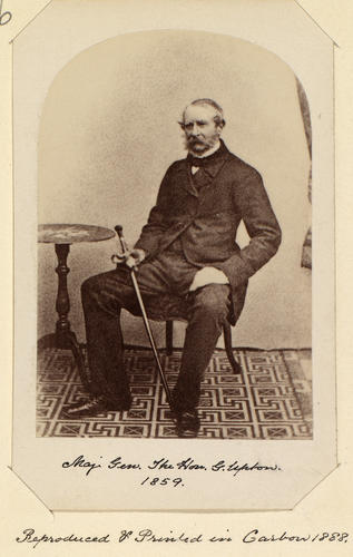 Major General, the Honourable G. Upton Major General, the Honourable G. Upton