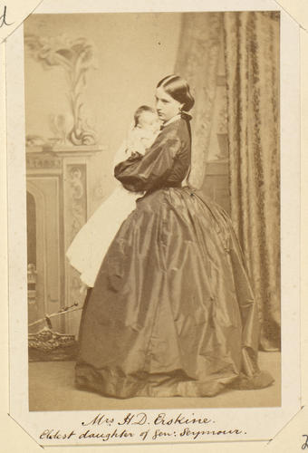 Mrs H. D. Erskine, eldest daughter of General Seymour Mrs H. D. Erskine, eldest daughter of General Seymour