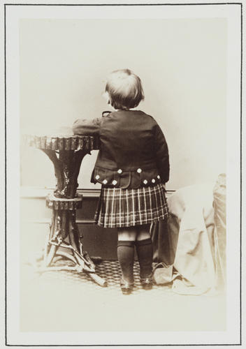 Prince Ernest Louis of Hesse, November 1871 [in Portraits of Royal Children Vol. 16 1871-72]