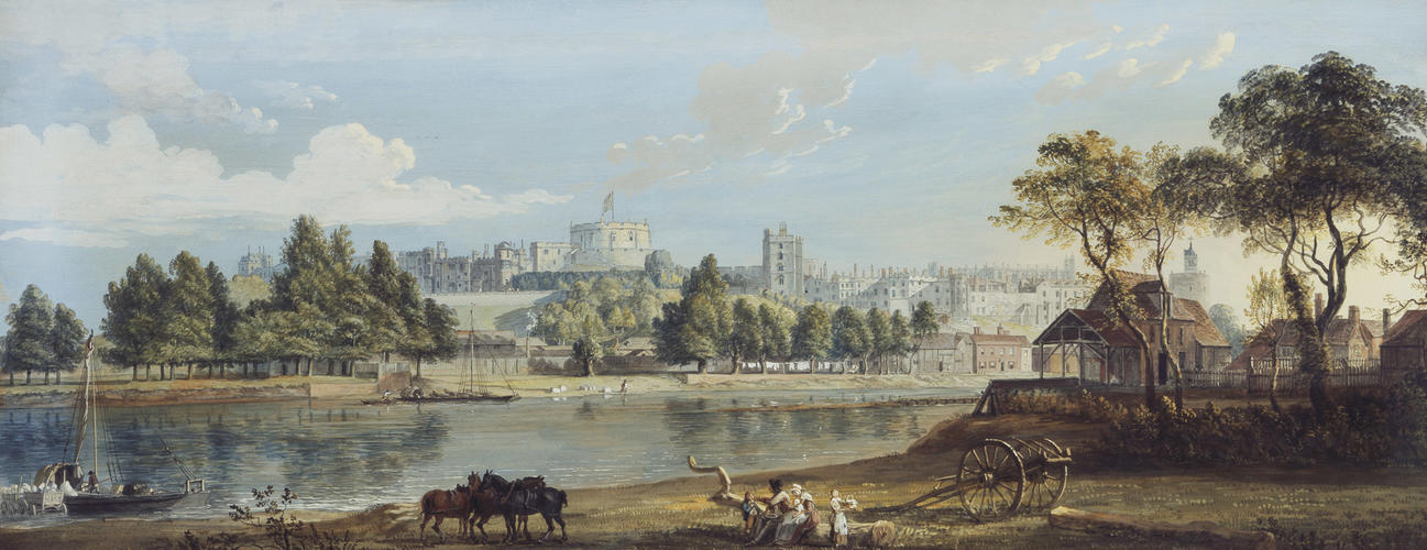 Windsor Castle from the Eton Shore