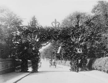 Triumphal Arch at Ryde, Isle of Wight, 1898