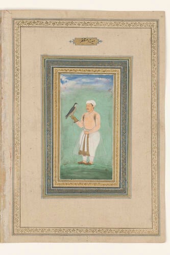 Master: Album of Mughal Portraits
Item: Portrait of Mirza Muzaffar Master: Album of Mughal Portraits
Item: Portrait of Mirza Muzaffar