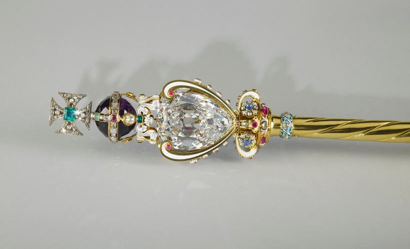 The Sovereign's Sceptre with Cross The Sovereign's Sceptre with Cross