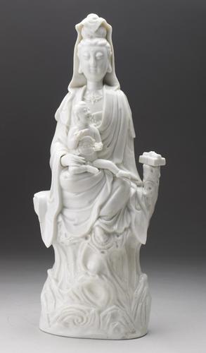 Master: Pair of figures of Guanyin with an infant
Item: Guanyin with a Child