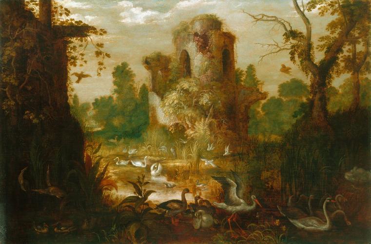 A Landscape with Birds