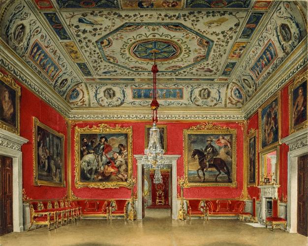 Buckingham House: The Crimson Drawing Room