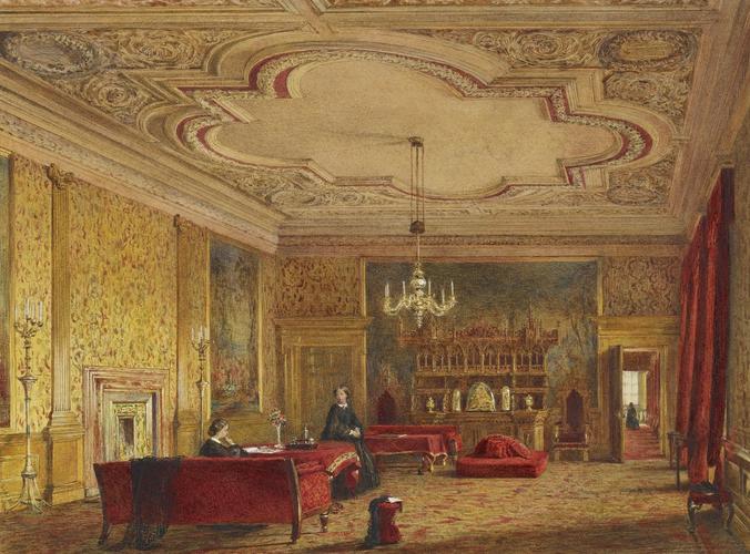 Palace of Holyroodhouse: the Presence Chamber or Evening (Outer) Drawing Room