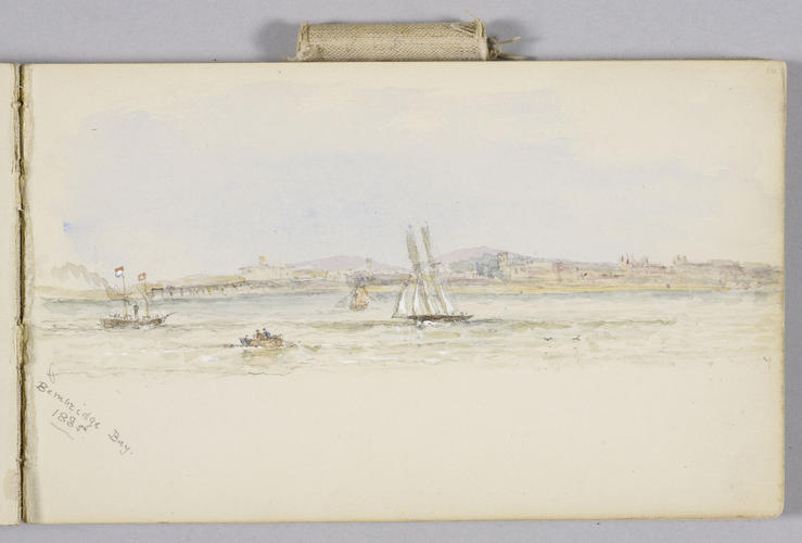 Master: Queen Alexandra's Sketch Book, 1884 - 1886
Item: Bembridge Bay
