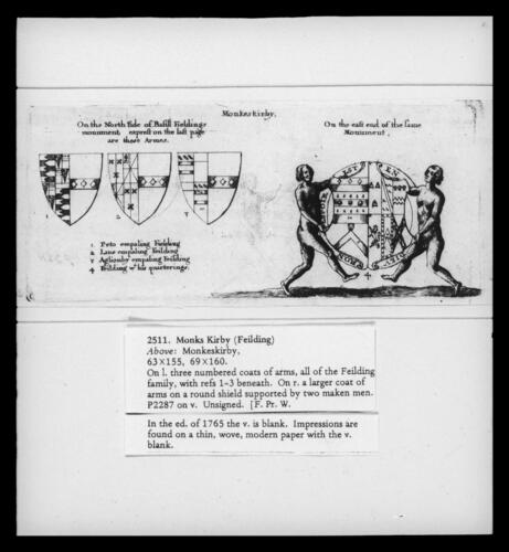 Monks Kirby (Feilding family)