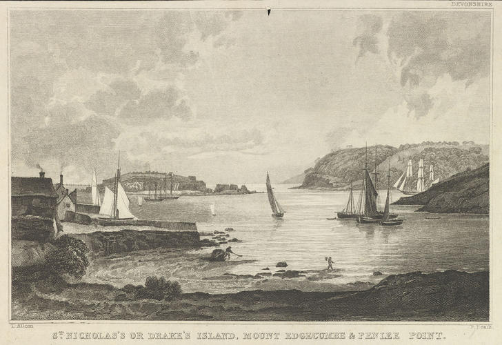St Nicholas's or Drake's Island, Mount Edgecumbe and Penlee Point St Nicholas's or Drake's Island, Mount Edgecumbe and Penlee Point