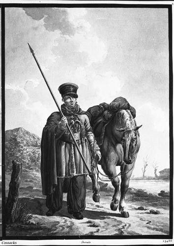 Russian Army. Private, Cossack Regiment Russian Army. Private, Cossack Regiment