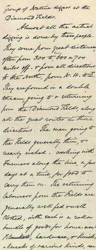 Master: Album: The Anglo-Zulu War of 1879
Item: Handwritten notes within a photograph album of the Anglo-Zulu War of 1879 Master: Album: The Anglo-Zulu War of 1879
Item: Handwritten notes within a photograph album of the Anglo-Zulu War of 1879
