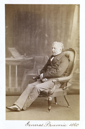 General Bouverie. 1860. [Royal Household Portraits. Volume 55. ]