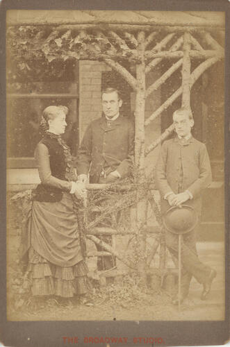 Mr J. W. Prince, Mrs Prince, and son Joe