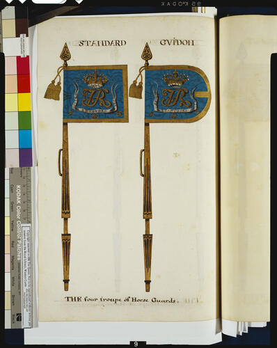 Drawings of the Colours and Standards of the British Army : Tempore James II &c. &c. &c