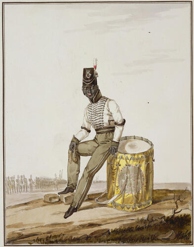 British Army. Drummer, Rifle Brigade. About 1815