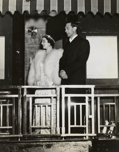 King George VI and Queen Elizabeth depart Montreal for Ottawa, Canada, 1939