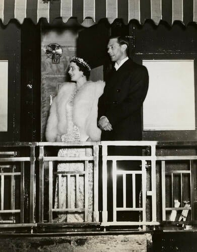 King George VI and Queen Elizabeth depart Montreal for Ottawa, Canada, 1939